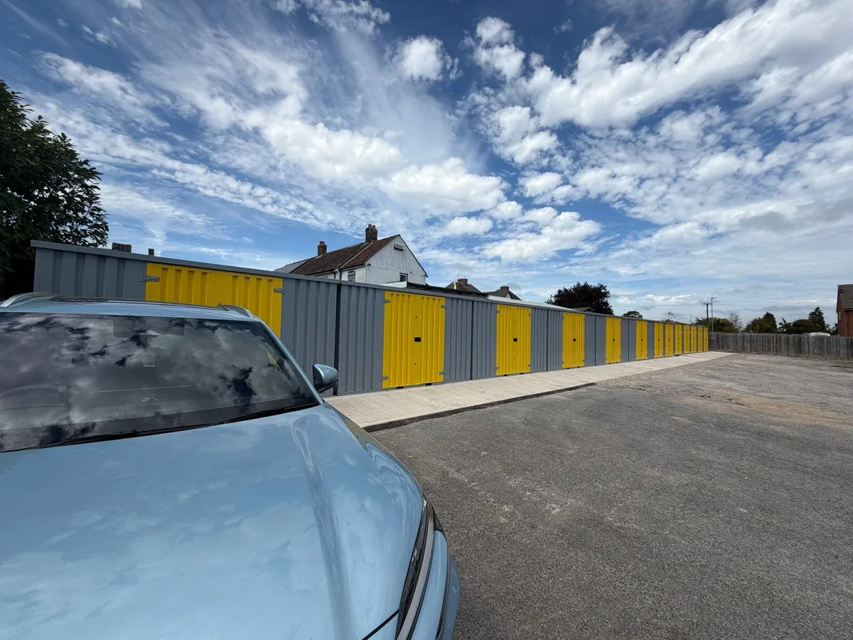Practical storage/ CUBE steel sheds - Image 2