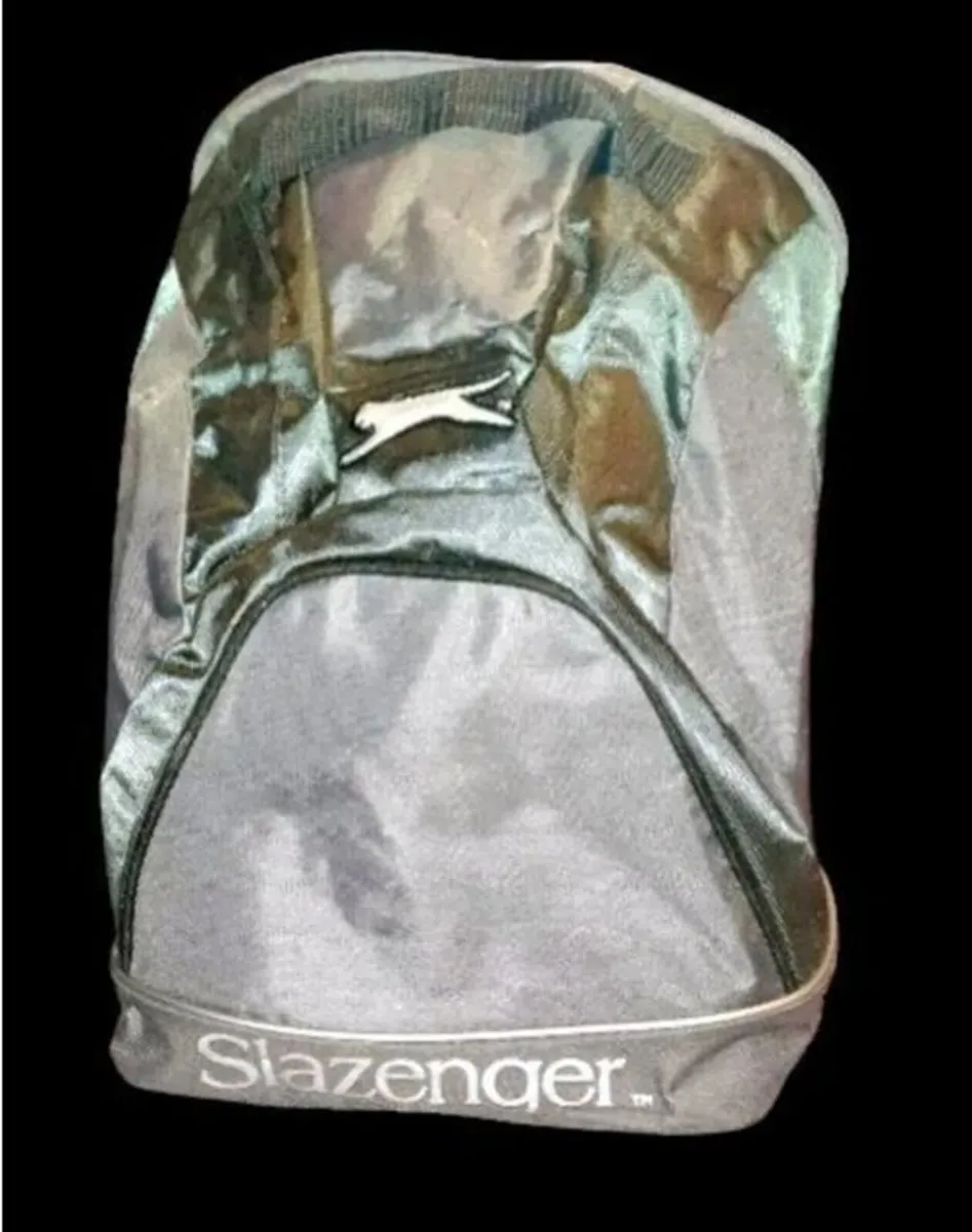 Slazenger Silver Backpack / Rucksack – Ex-Display - Image 1