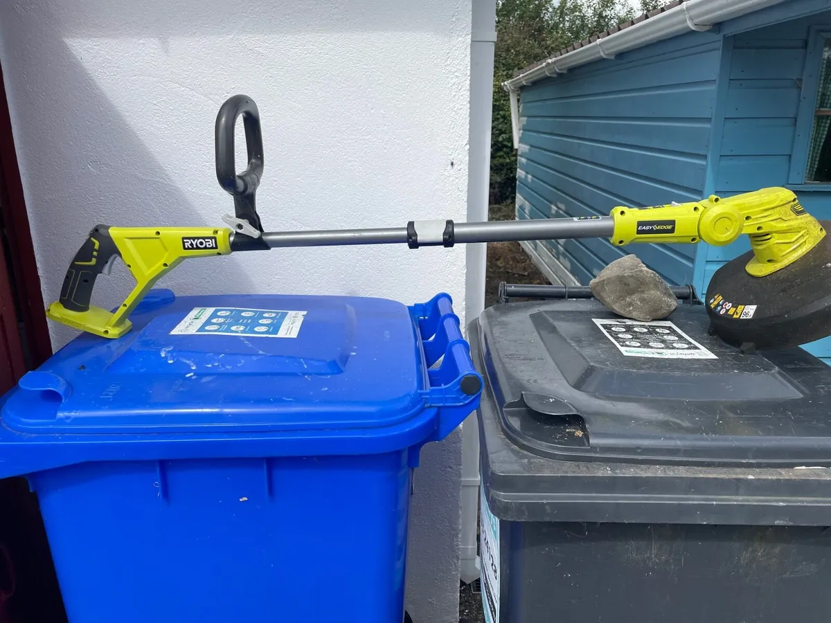 RyobI cordless strimmer. Edgeworthstown. - Image 2