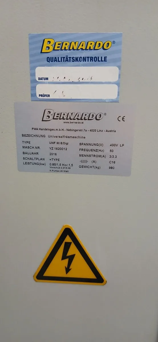 Milling Machine 3-Axis digital readout - Image 3