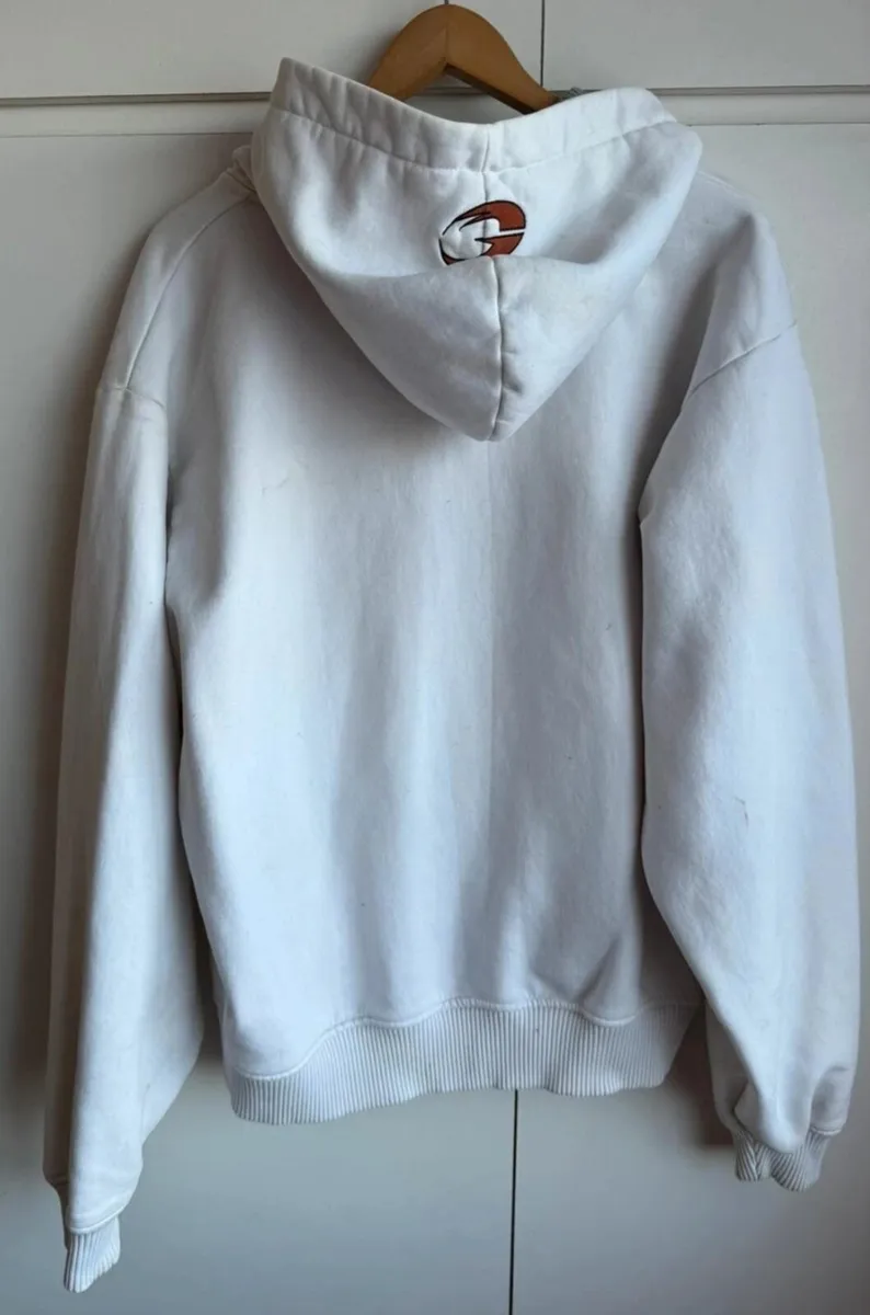 GASP 1.2 lbs Hoodie – White (Size XL) - Image 3