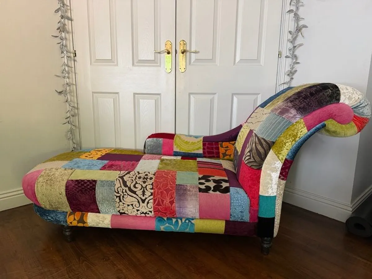 Bespoke Upholstered Chaise Longue - Image 3