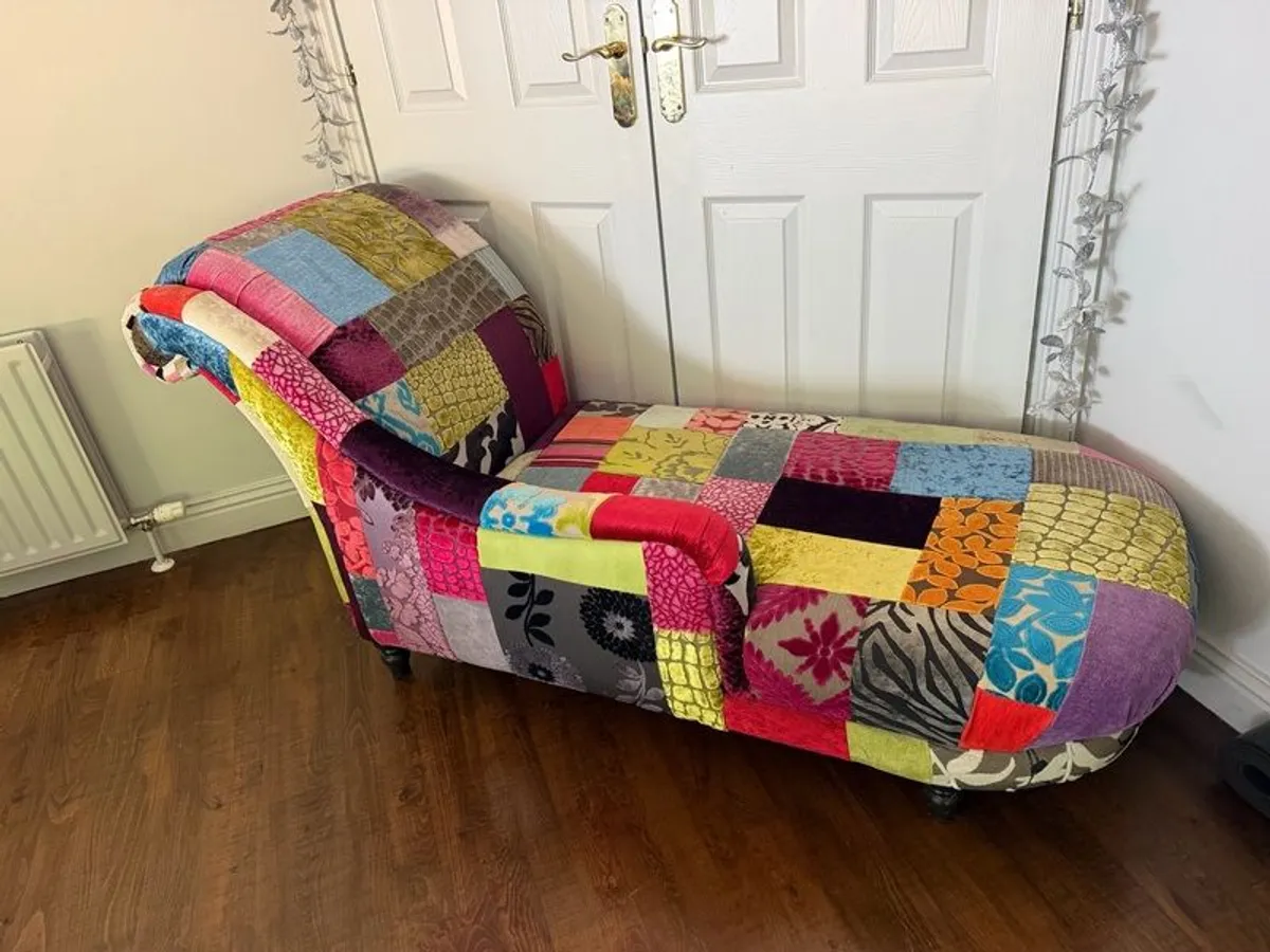 Bespoke Upholstered Chaise Longue - Image 4