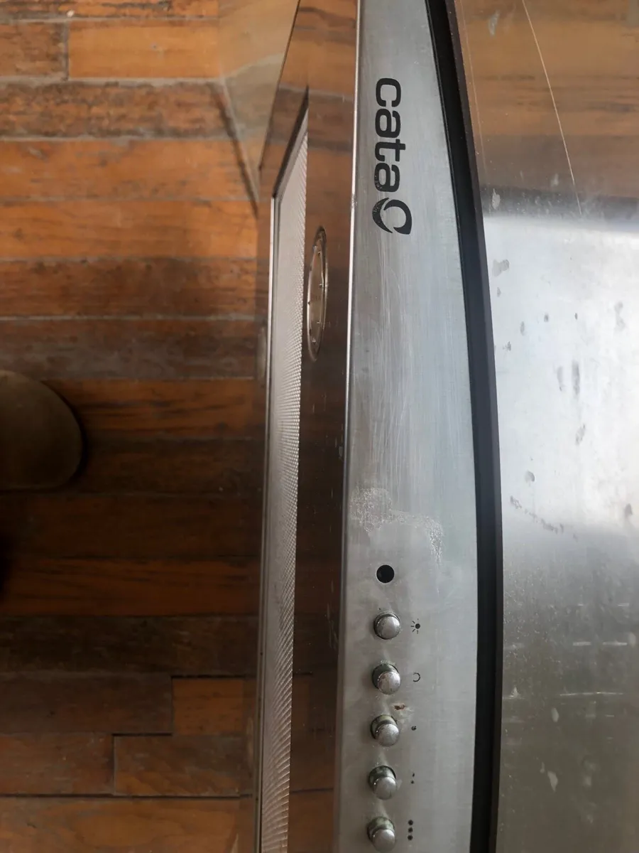 Extractor Fan  CURVED GLASS HOOD STAINLESS STEEL - Image 3
