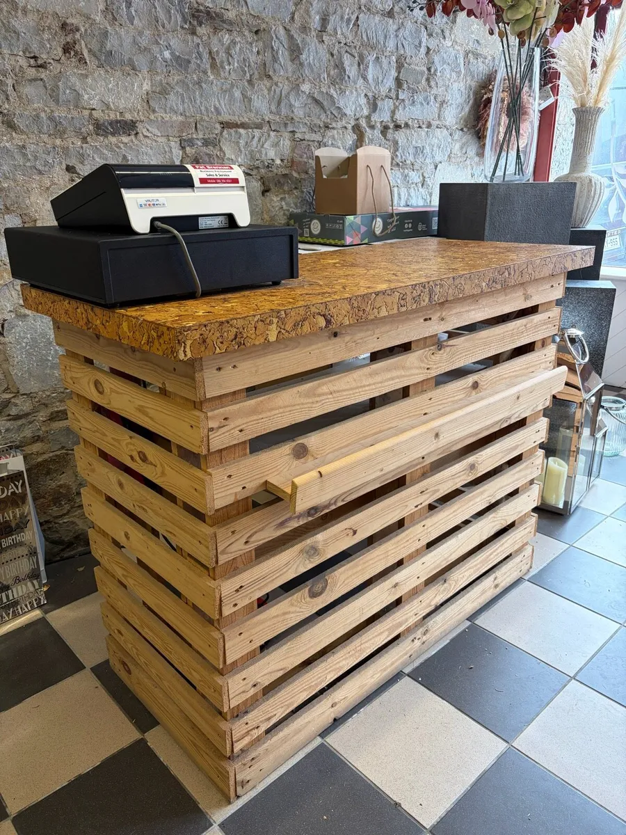Rustic Shop Counter - Image 1