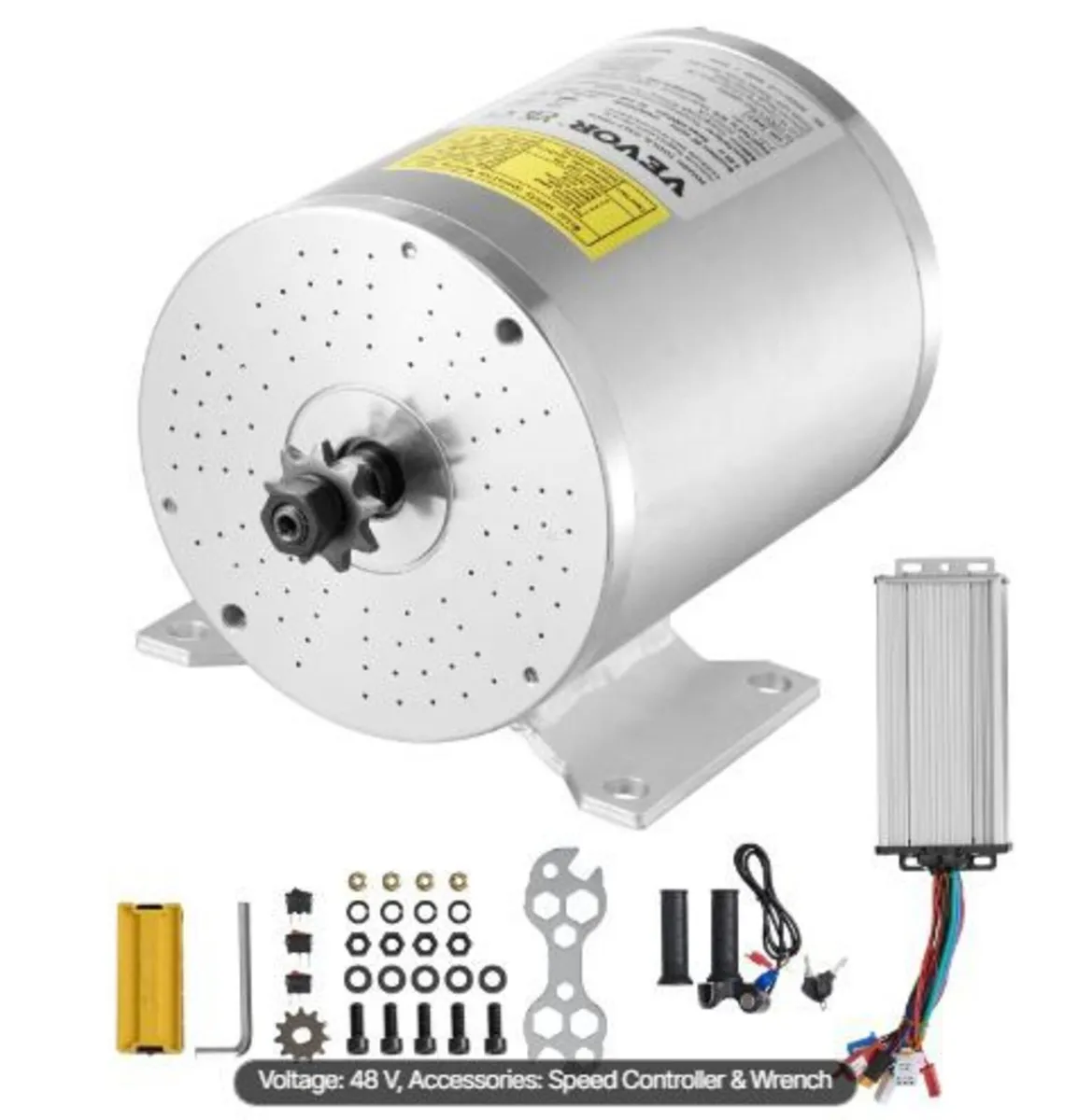 2000W Electric Brushless DC Motor Kit - 48V - Image 4