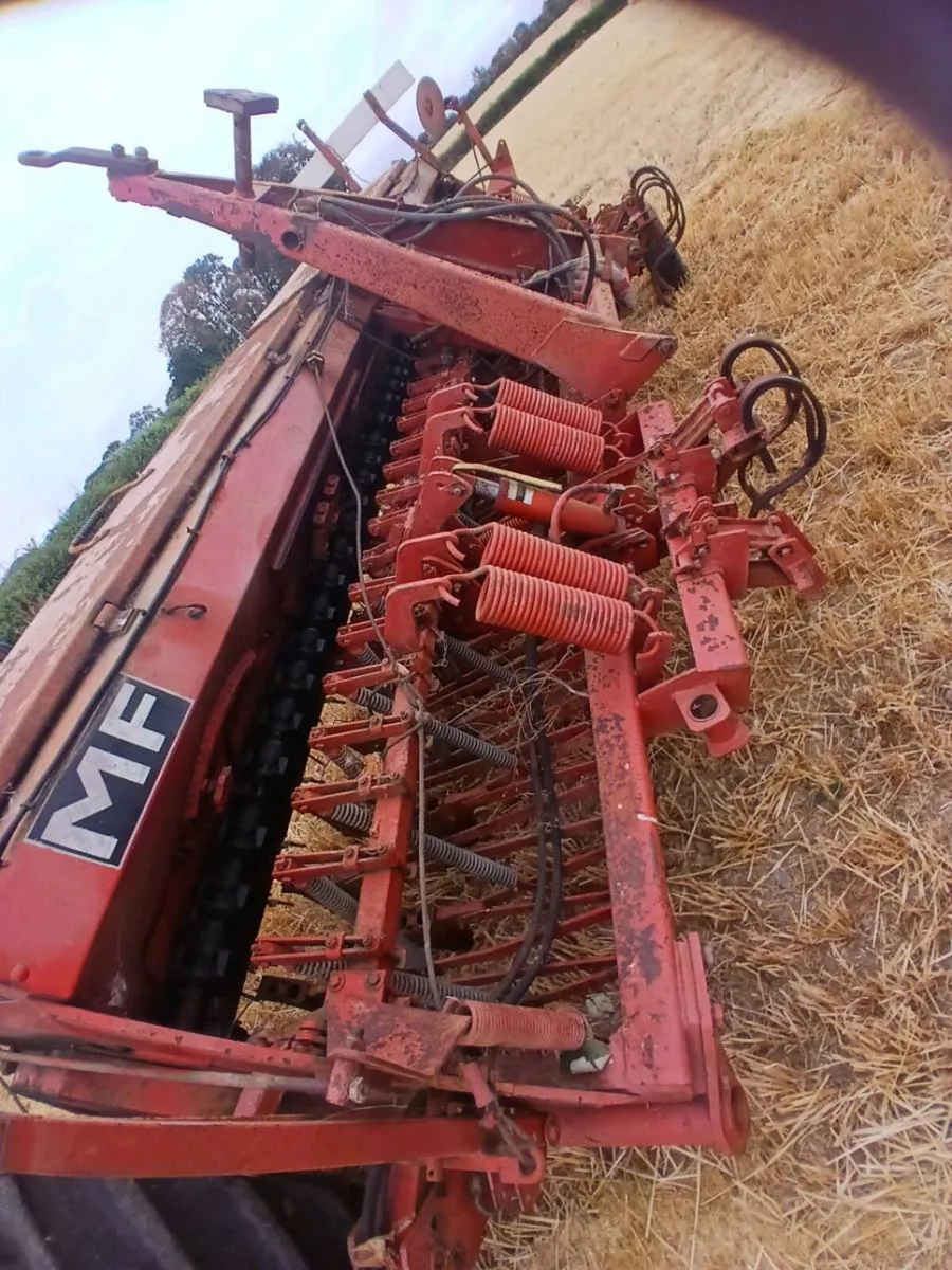 Massey ferguson corn drill and square bailer - Image 2