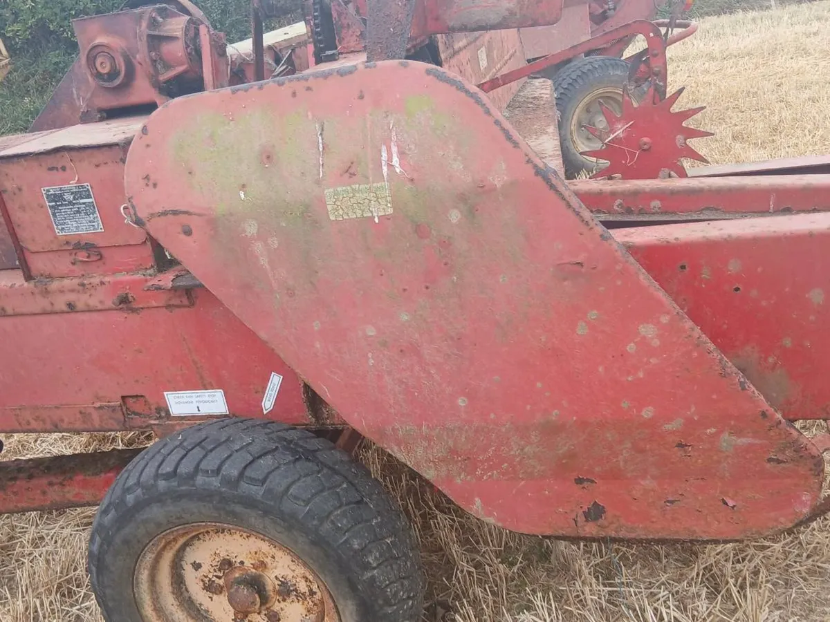 Massey ferguson corn drill and square bailer - Image 4