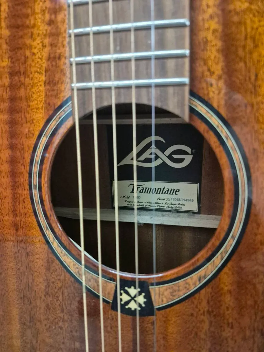 LAG T98D Tramontane Acoustic Guitar - Image 3