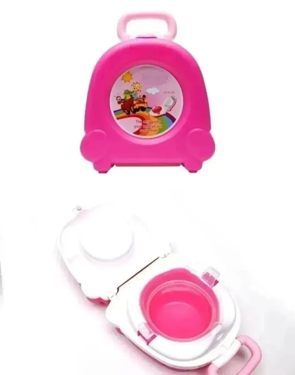 Camping Toilet Portable Bucket with Cover - Image 3
