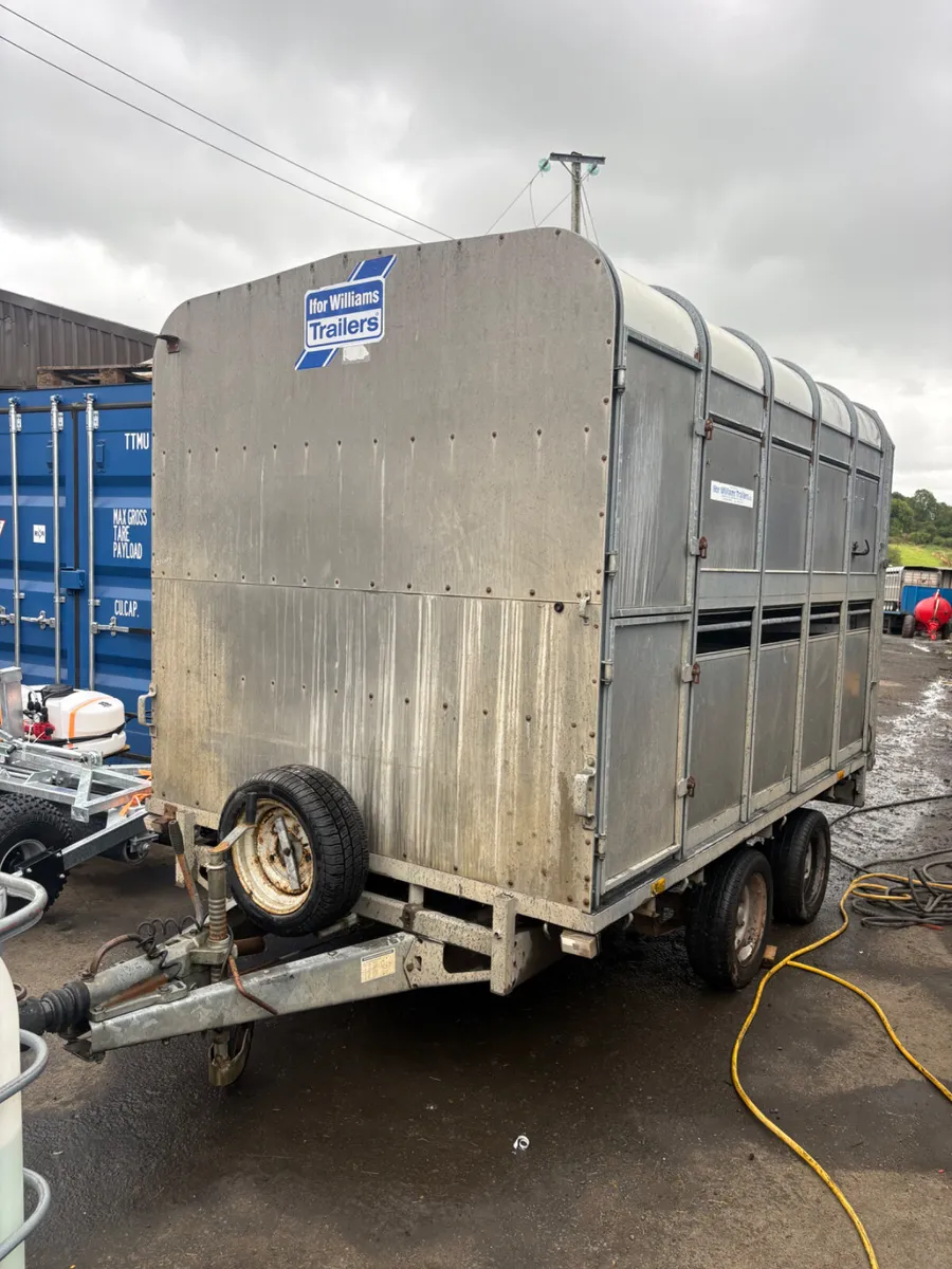 Ifor Williams 10ft dp cattle trailer - Image 1