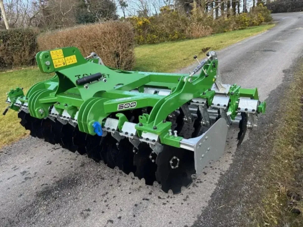 Tolmet 3 Metre Disc Harrow w Crumbler Roller - Image 4