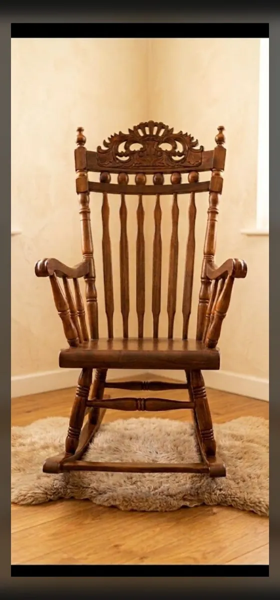 Vintage style rocking chair