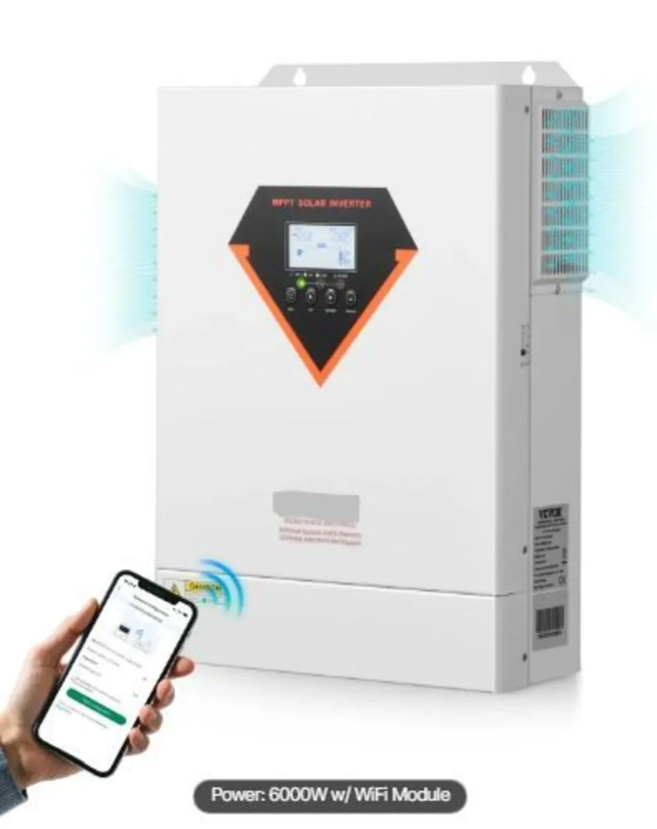 Hybrid Solar Inverter, 6000W, - Image 3