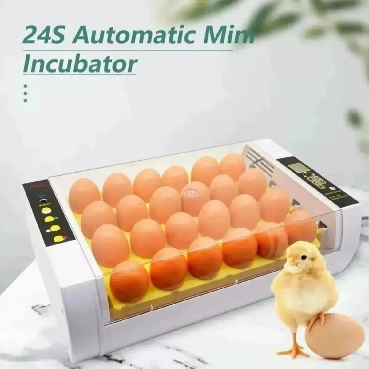 Egg Incubator 24 Egg Chicken Duck Hatcher - Image 1