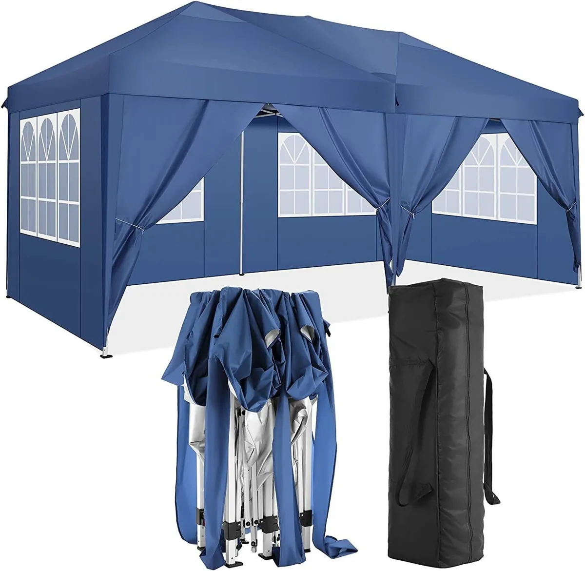 Gazebo 3x6m Foldable Waterproof Outdoor Tent - Image 1