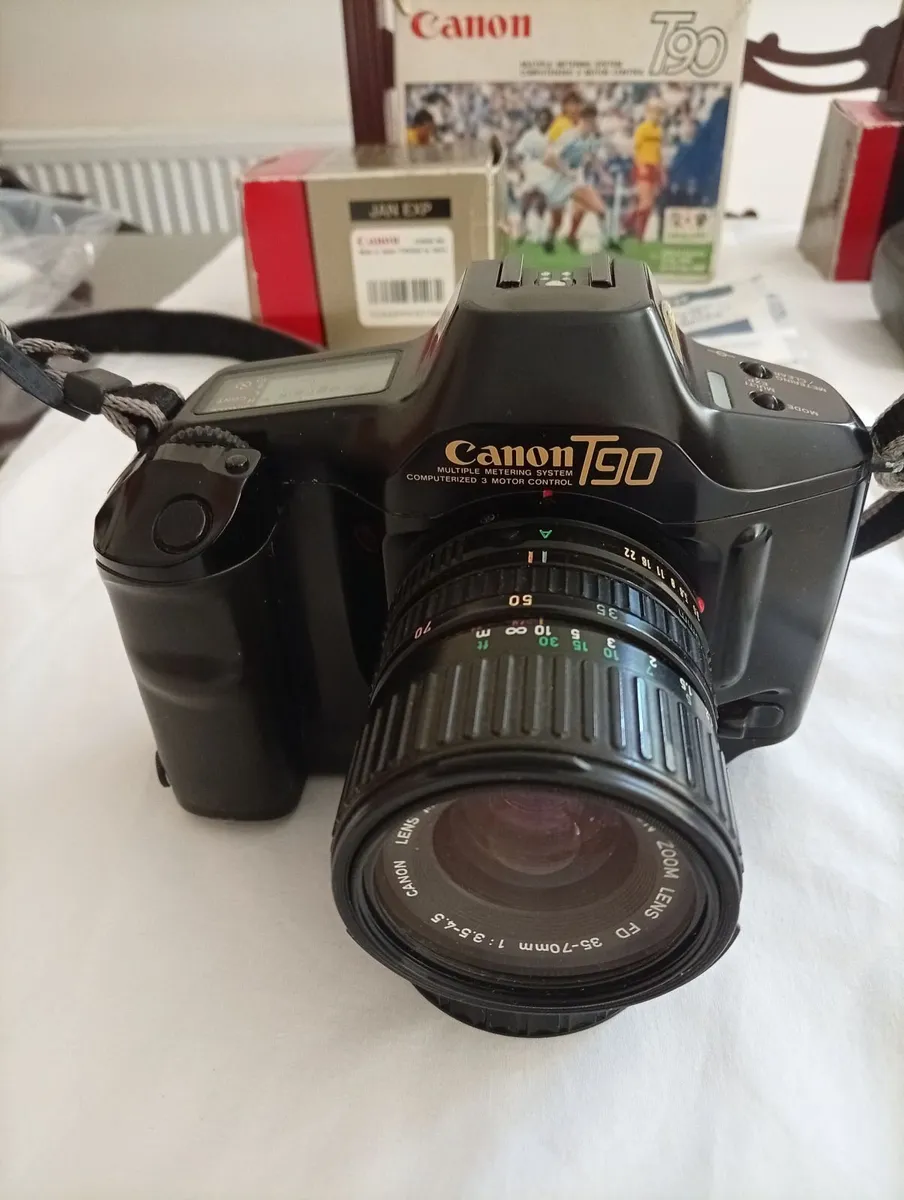 Canon  T90 SLR  Film Camera - Image 1