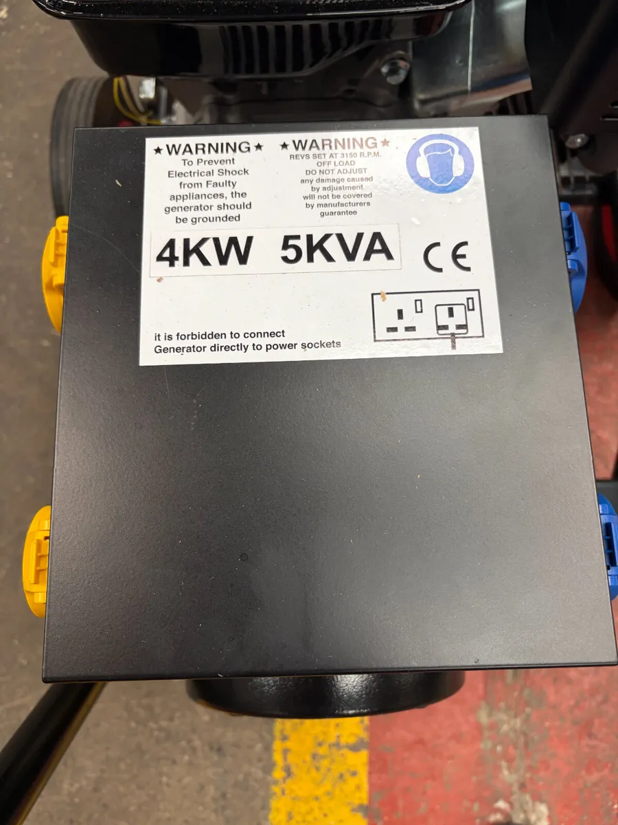LONCIN 5KVA PETROL GENERATORS - Image 2