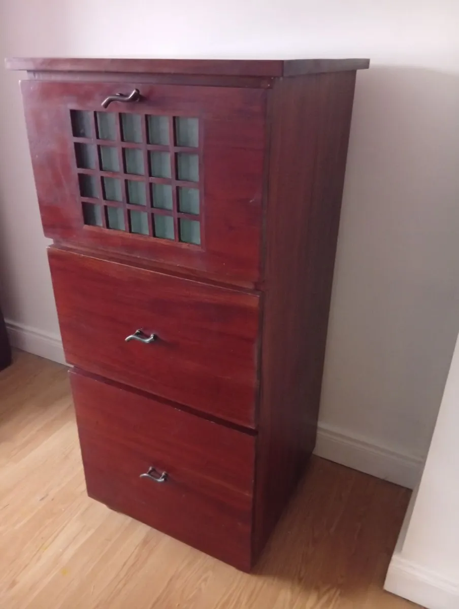 Oak Solid Antique Tollboy Chest of drawers - Image 2