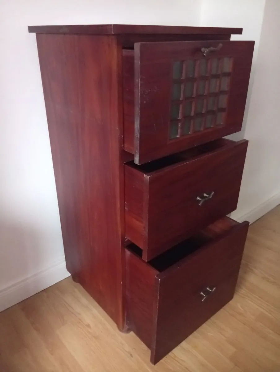 Oak Solid Antique Tollboy Chest of drawers - Image 4