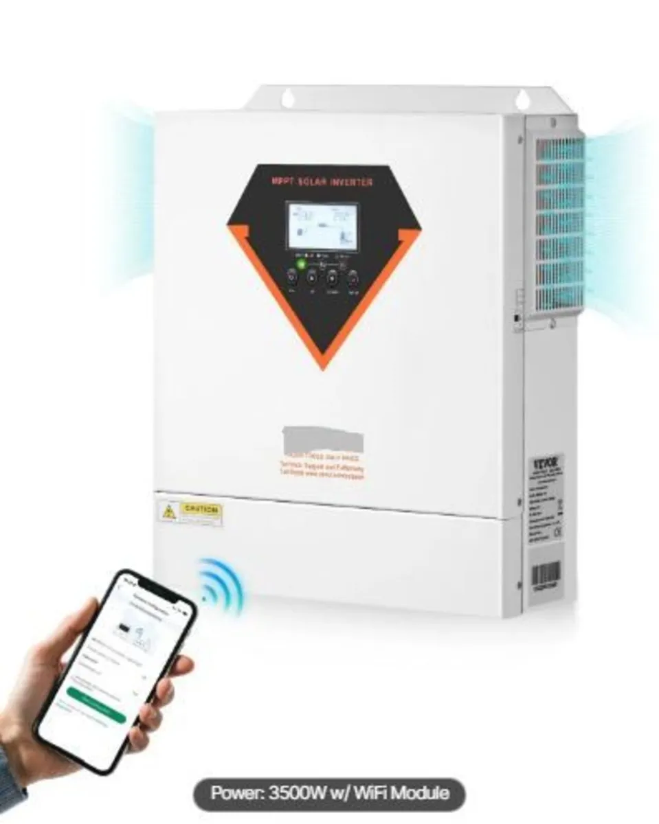 Hybrid Solar Inverter, 3500W - Image 1