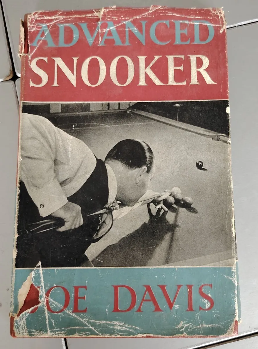 RARE 1954 Advanced Snooker Joe Davis 1st Ed - Image 4