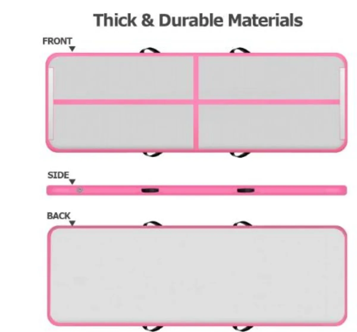 Inflatable Gymnastics Tumbling Mat 300x100x10cm - Image 2