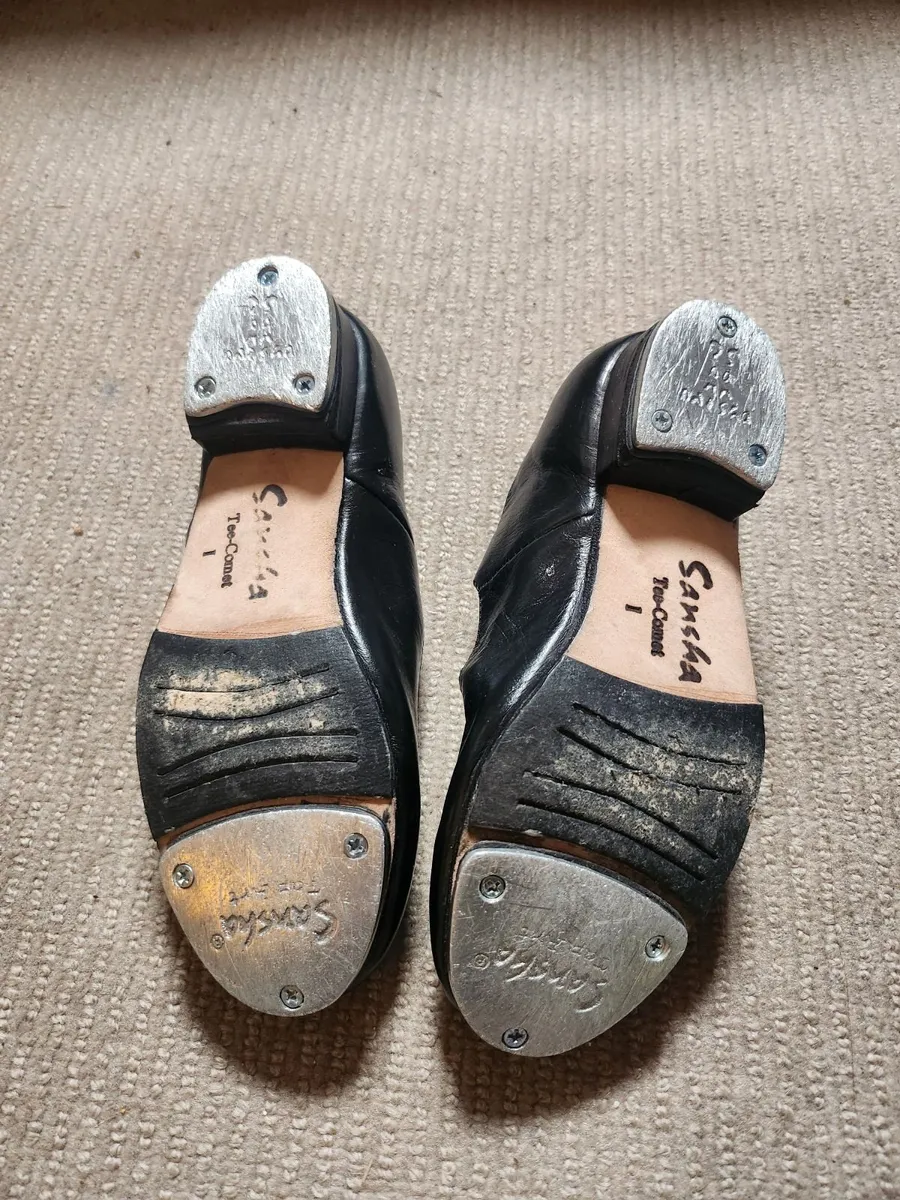 Children's Tap Dance Shoes, size 1 - Image 2