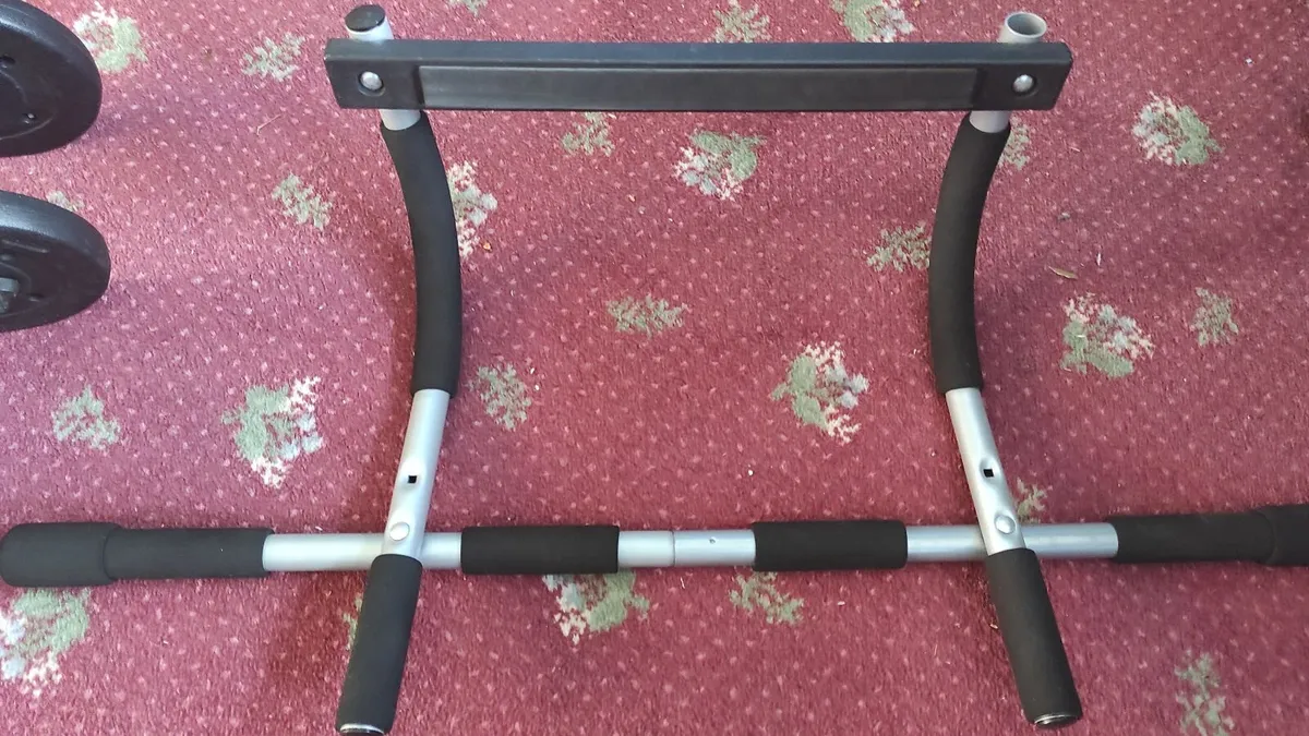 HOME GYM SET 27.5kg Plates + 12kg Kettlebell 40 - Image 1