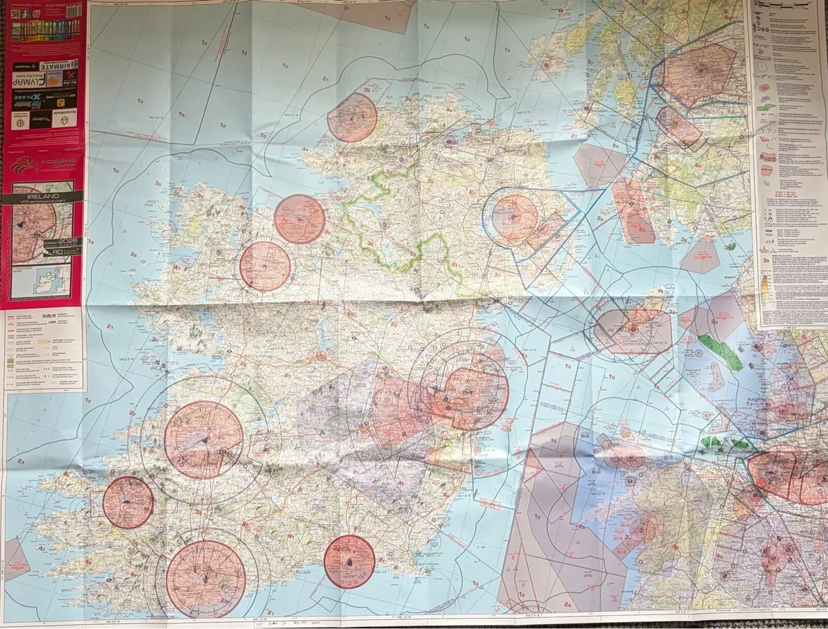 Ireland vfr aeronautical chart rogers data 2026 - Image 2