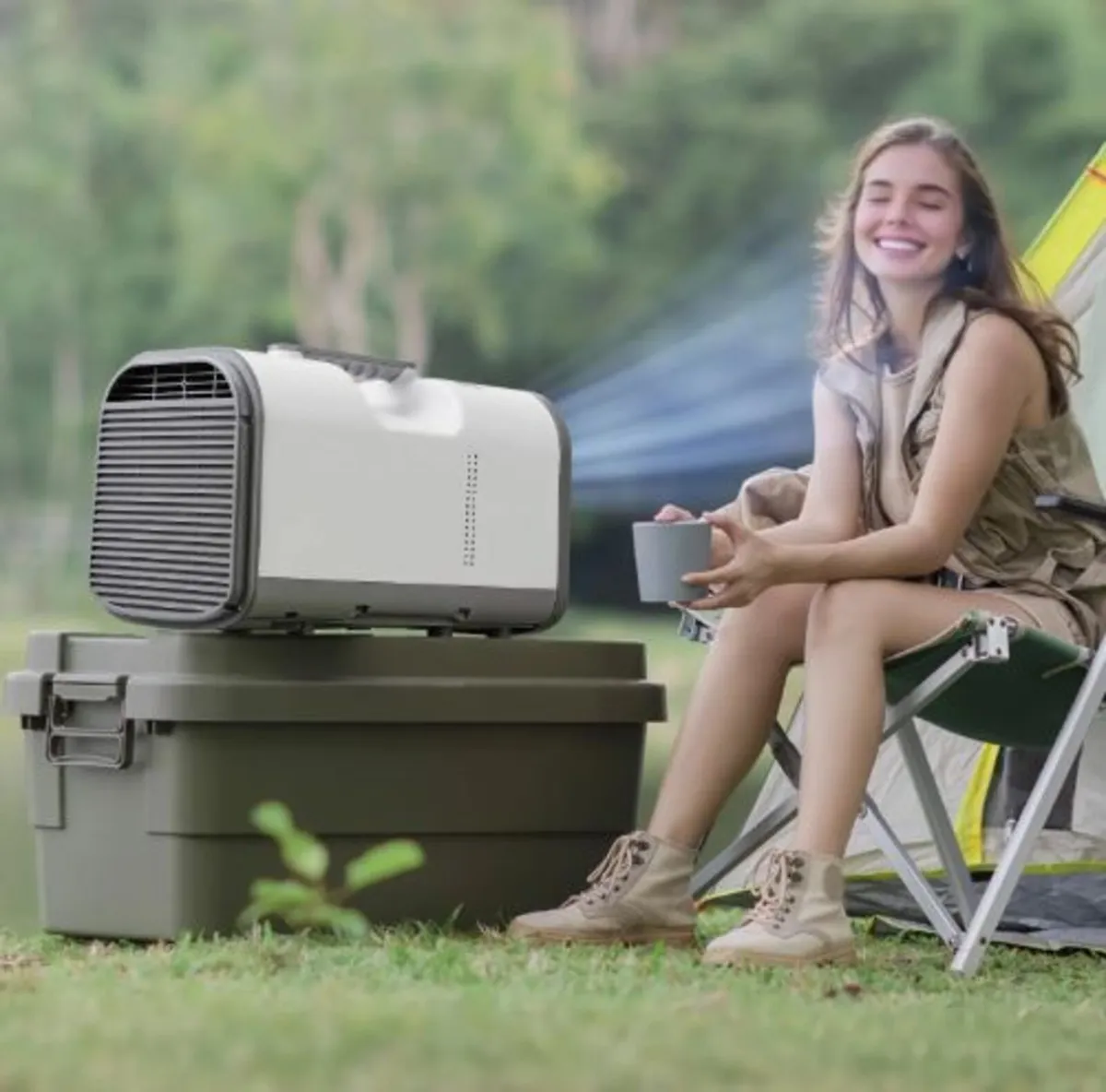 Portable Camping Air Conditioner, 3000 BTU Tent AC - Image 4