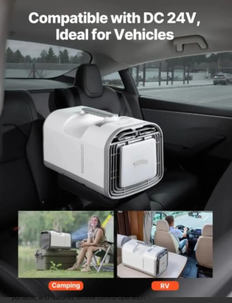 Portable Camping Air Conditioner, 3000 BTU Tent AC - Image 3