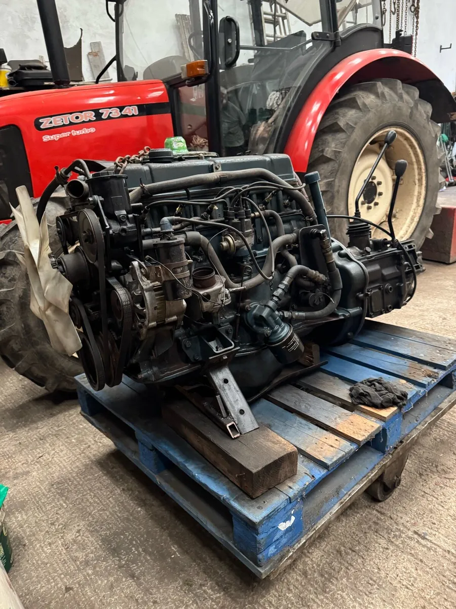 Nissan 4.2l Petrol Engine and Gearbox Complete Car - Image 2