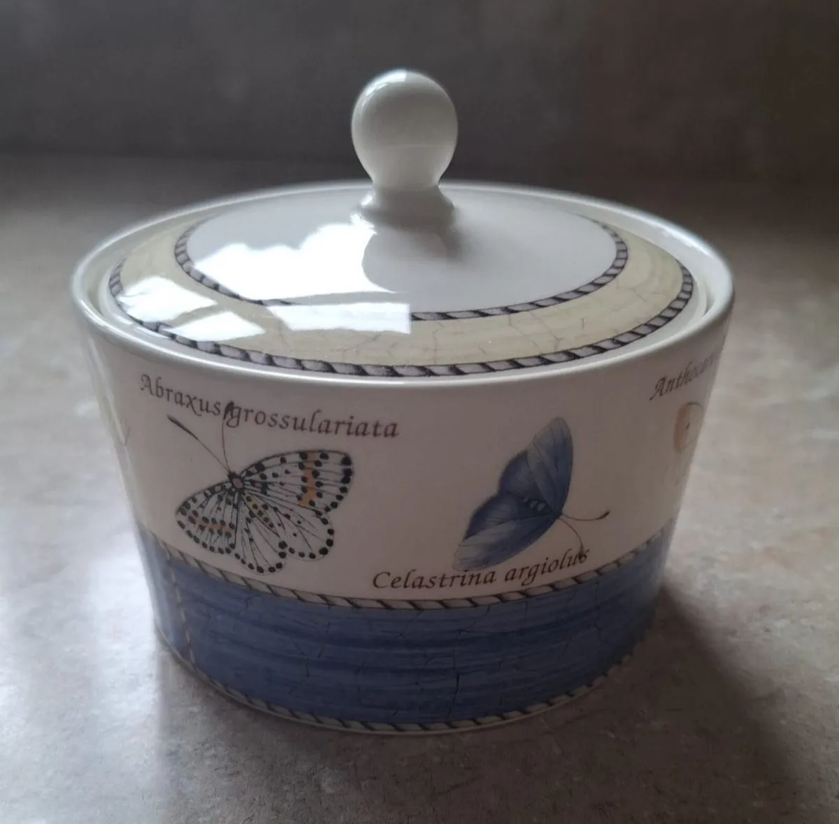 Wedgewood Sarah's Garden sugar bowl with lid - Image 1