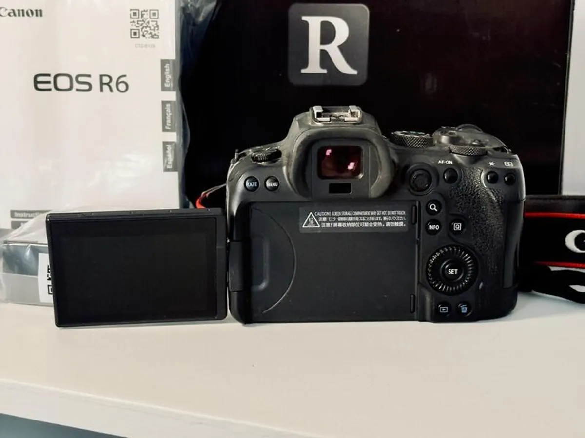 Canon EOS R6 Full-Frame Mirrorless Camera Body Only - Great Condition - Image 3