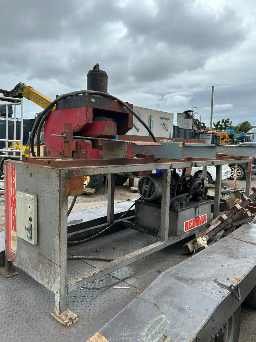 Redman Hydraulic press, clamper - Image 2