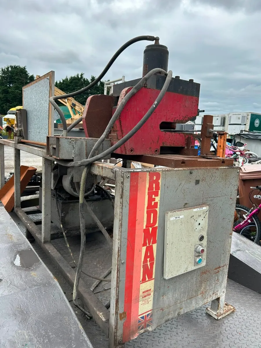 Redman Hydraulic press, clamper - Image 1