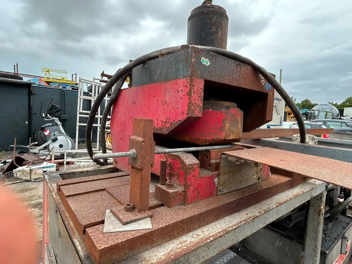 Redman Hydraulic press, clamper - Image 3