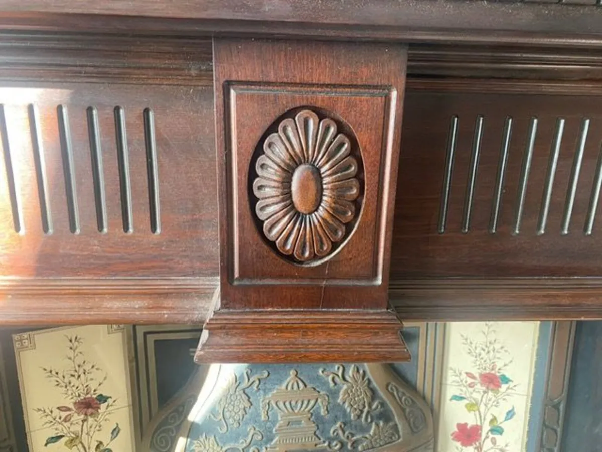 Fireplace and Matching Mirror - Image 2