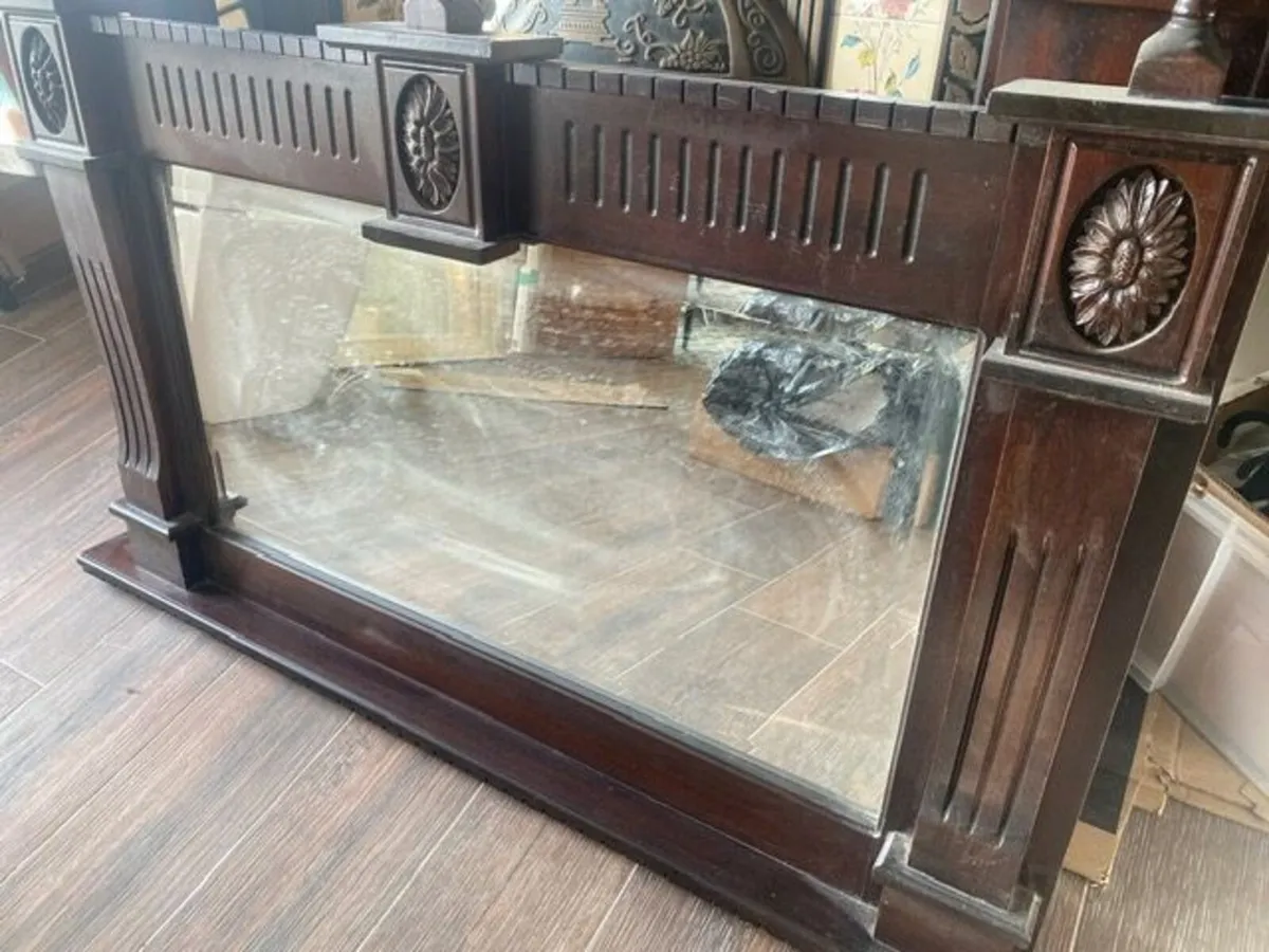 Fireplace and Matching Mirror - Image 4