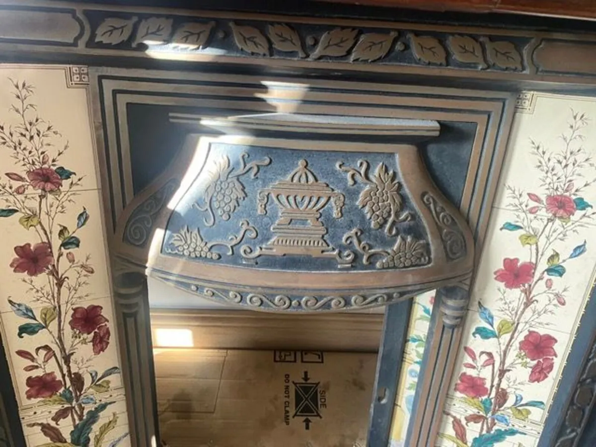Fireplace and Matching Mirror - Image 3