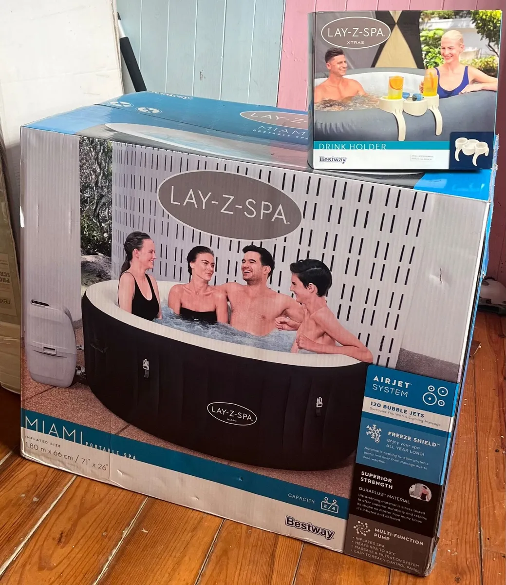 Lay Z Spa Miami Hot Tub - Image 4