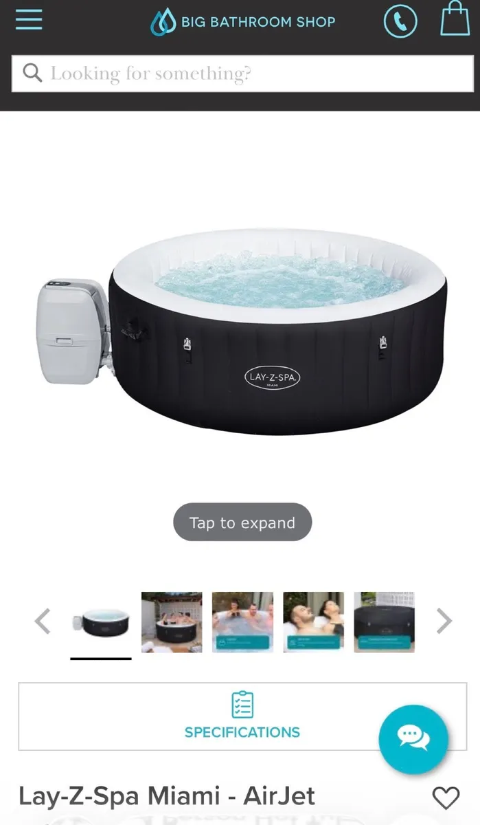 Lay Z Spa Miami Hot Tub - Image 2