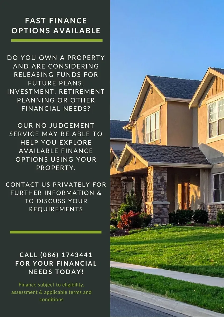 Finance Options Available