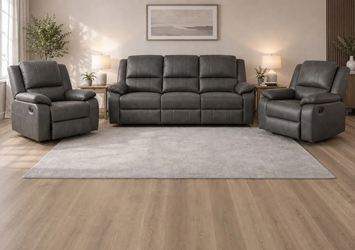 Huge Sale On All Sofas Leather & Fabric Sets - Image 3