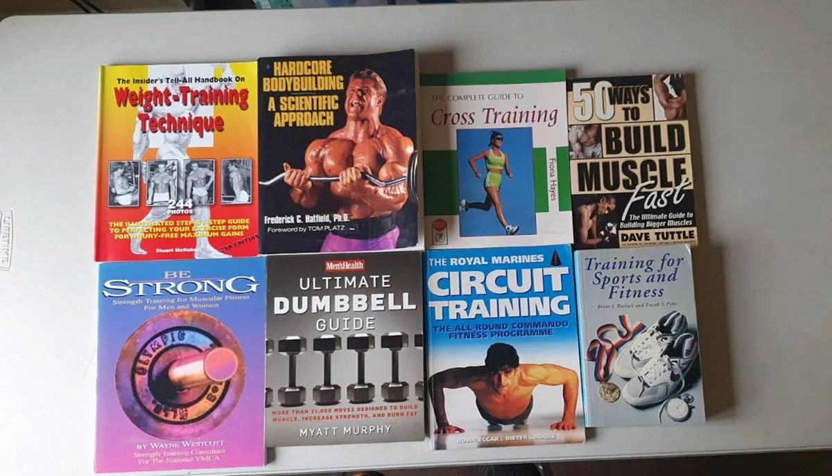 Health Fitness Nutrition Psycology Book Bundles - Image 1