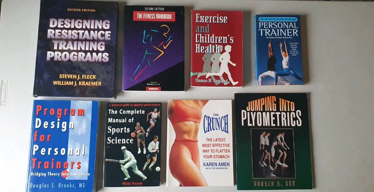 Health Fitness Nutrition Psycology Book Bundles - Image 2
