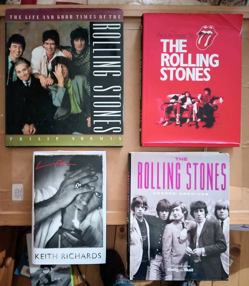 Four Rolling Stones Books