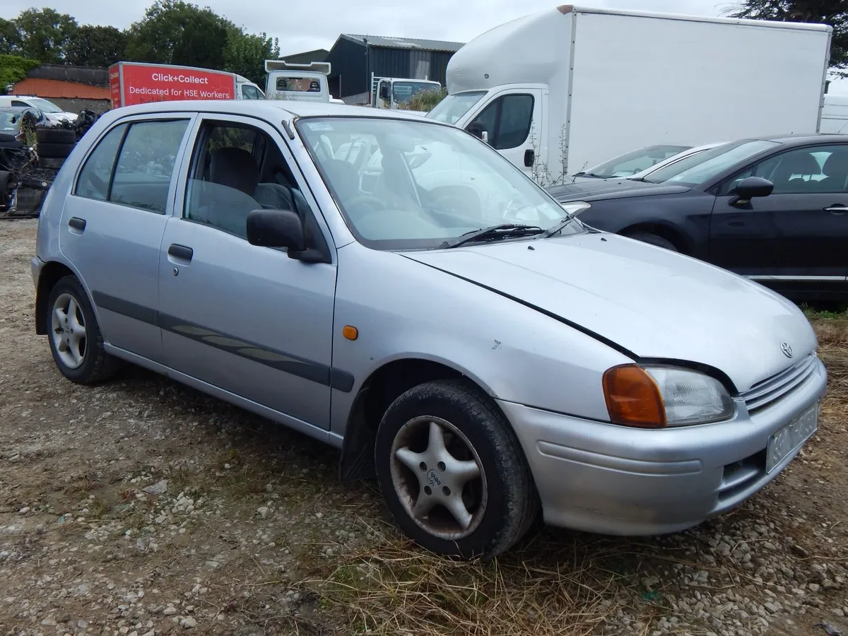 97 Toyota Starlet all parts for sale - Image 1