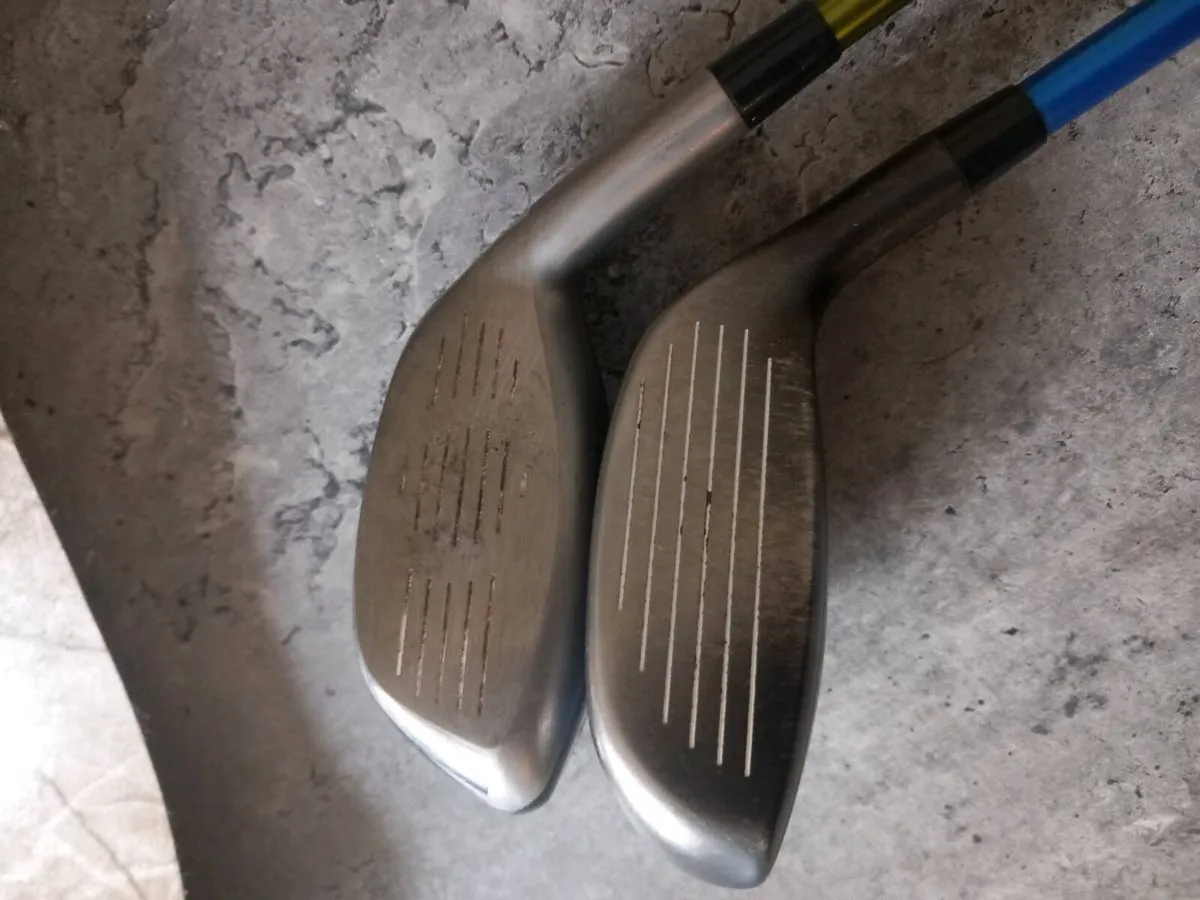 Two ping golf woods.  Left handed clubs - Image 2